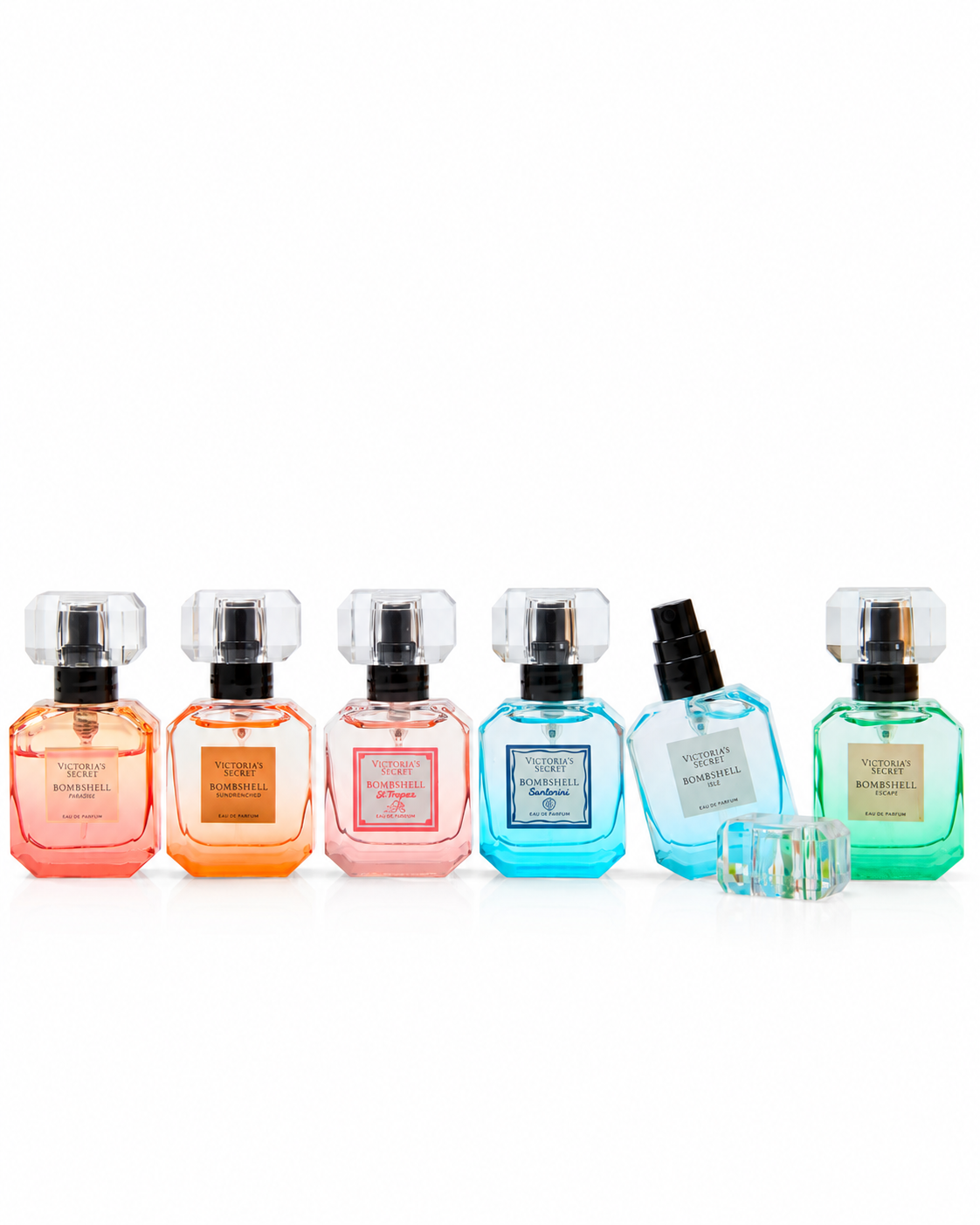 Victoria's Secret Bombshell Summer Favorites 6-Piece Mini Eau de Parfum Set