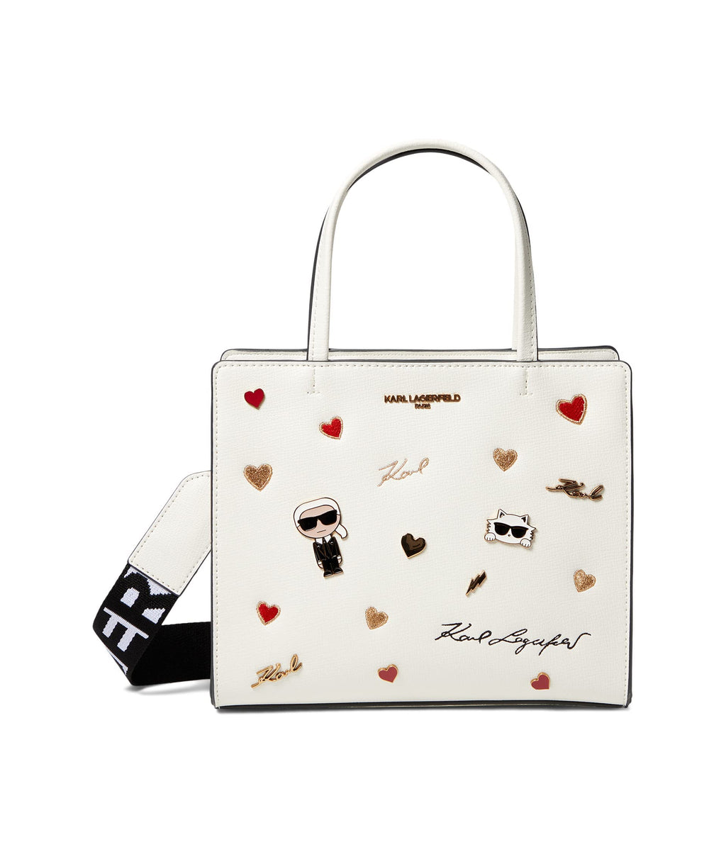KARL LAGERFELD Women's Maybelle Choupette Satchel