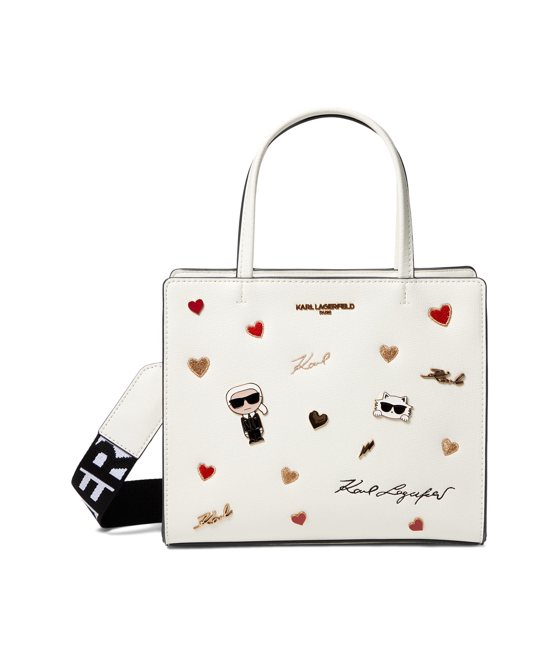 KARL LAGERFELD Women's Maybelle Choupette Satchel