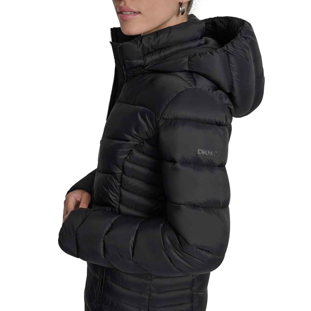 DKNY Women's Outerwear,Black,SMALL