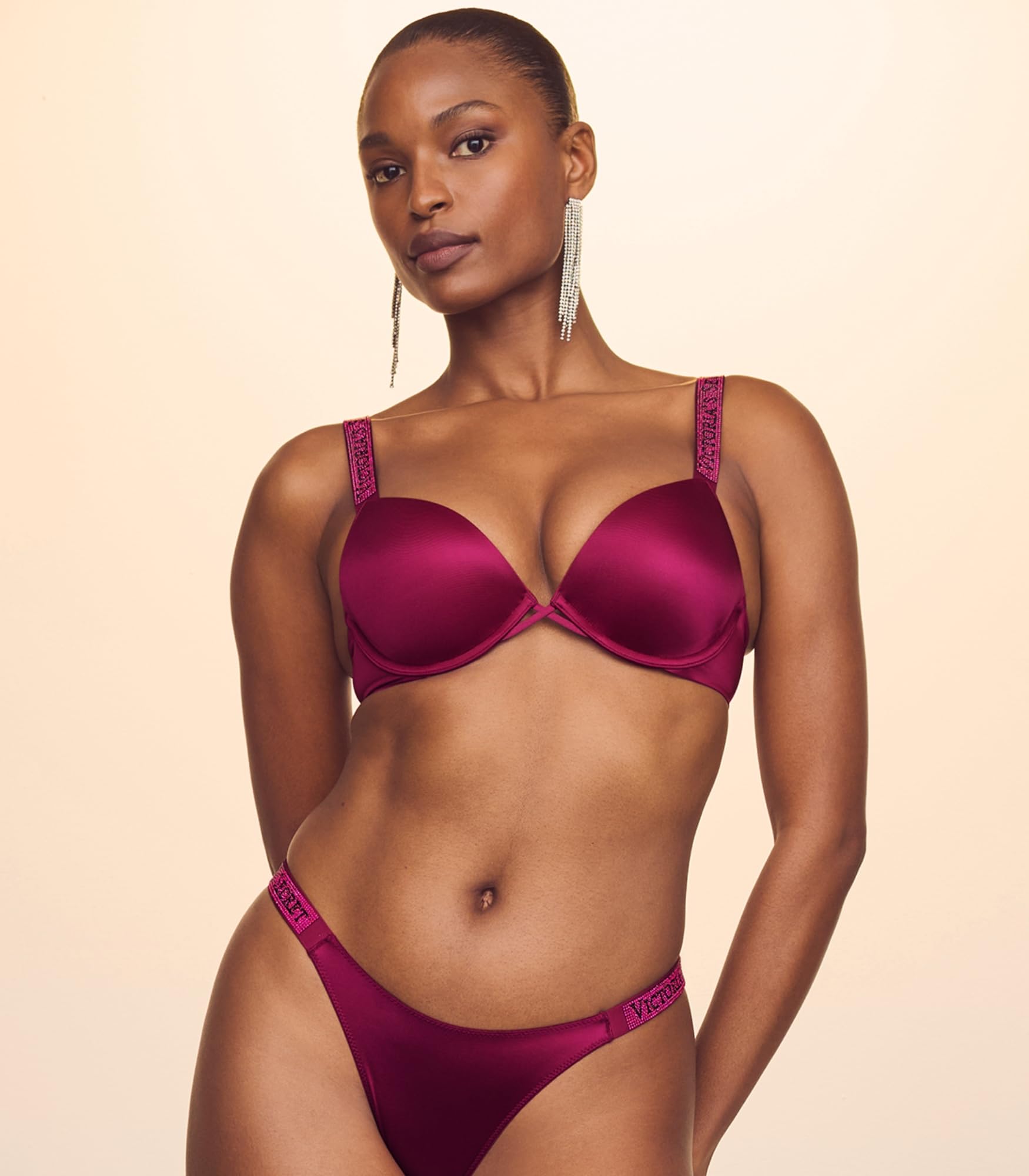 Victoria's Secret Shine Strap Push Up Bra, Bras for Women (32A-38DDD)