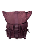 Victoria's Secret Pink Nylon Cargo Backpack Color Maroon New