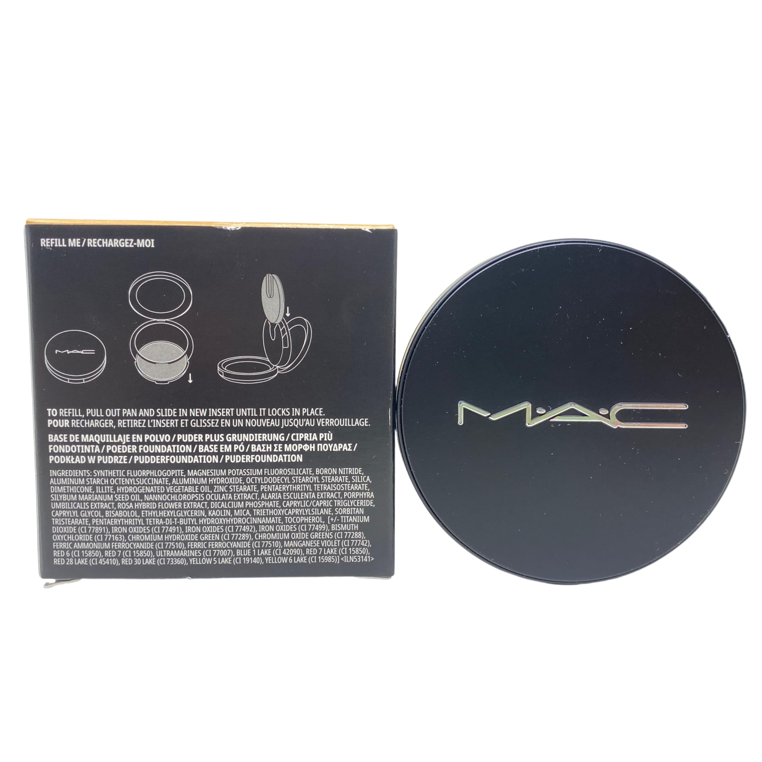 M.A.C Cosmetics Studio Fix Powder Plus Foundation 24-hour oil control - NC25 - (Light beige with golden peach undertone for light skin) 0.42 OZ / 12 G