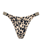 Victoria's Secret Very Sexy Lace Thong Women's Underwear, Panties for Women, Leopard, L