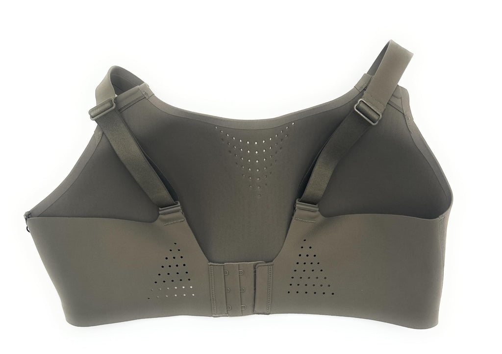 Victoria's Secret Featherweight Max High Impact Sports Bra Olive Green 38DDD