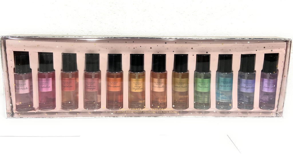 Victoria's Secret The Ultimate Mist Exploration 12 Pieces Gift Set