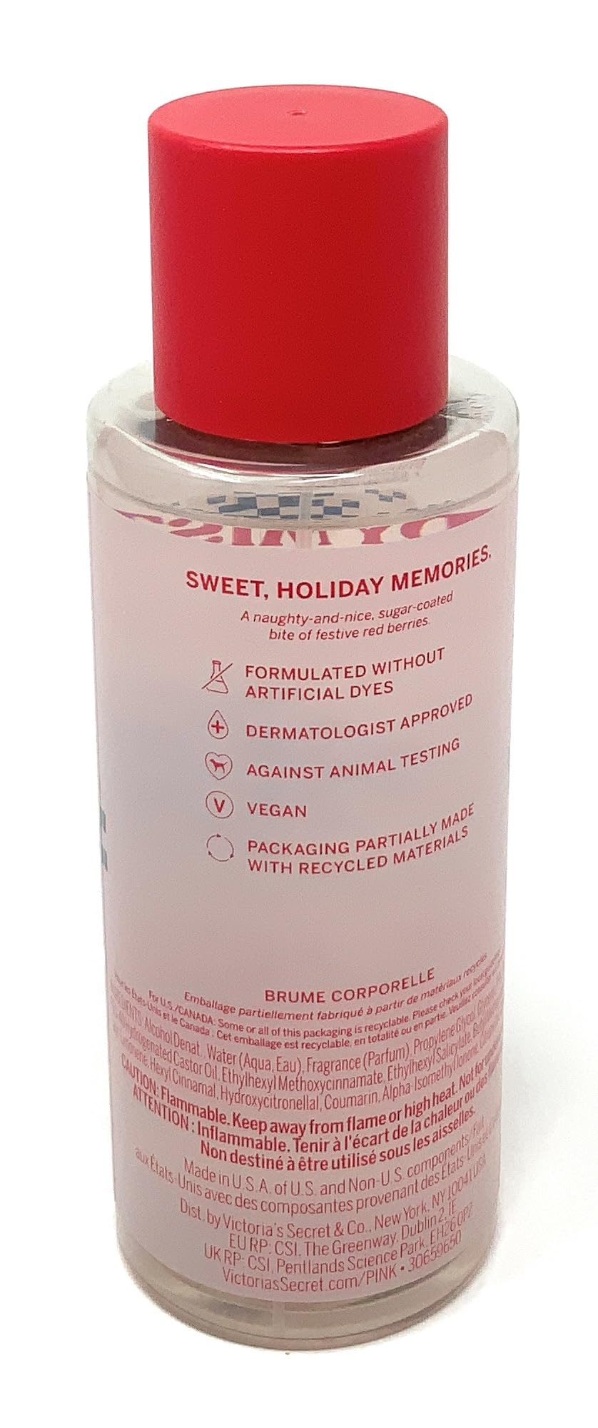 Victoria's Secret PINK Sugar Berry Body Mist 8.4 fl oz