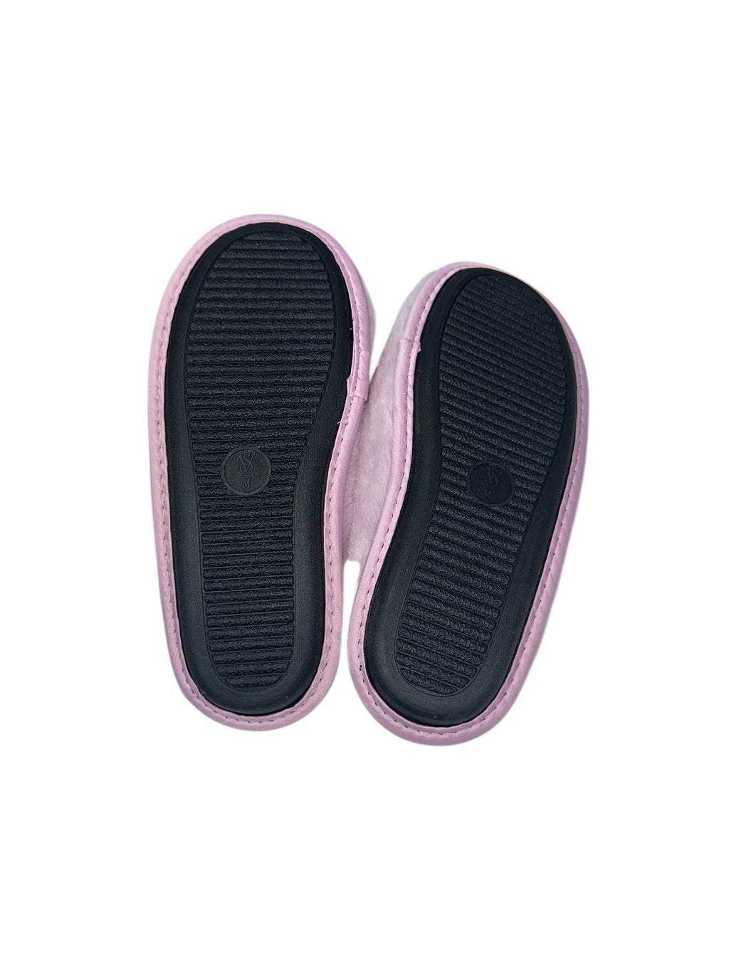 Victoria's Secret Luxe Plush Faux Fur Slippers Purple Small New