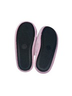 Victoria's Secret Luxe Plush Faux Fur Slippers Purple Small New