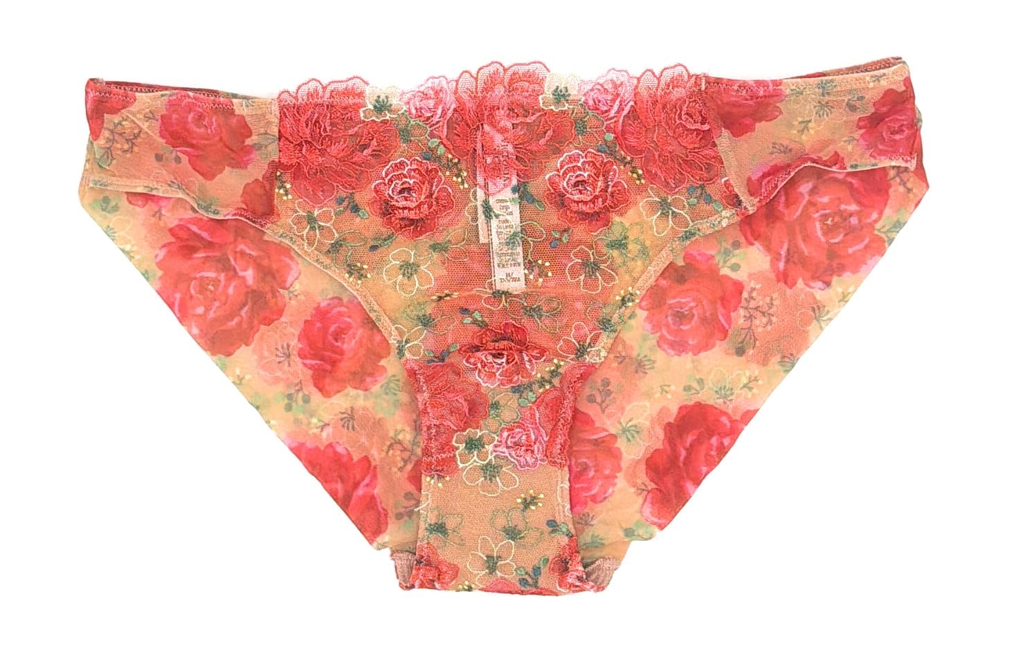 Victoria's Secret Very Sexy Embroidery Lace Floral Cheeky Panty Medium