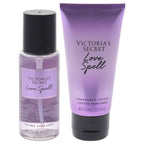Love Spell Set by Victorias Secret for Women - 2 Pc Mini Gift Set 2.5oz Fragrance Mist, 2.5oz Fragrance Lotion