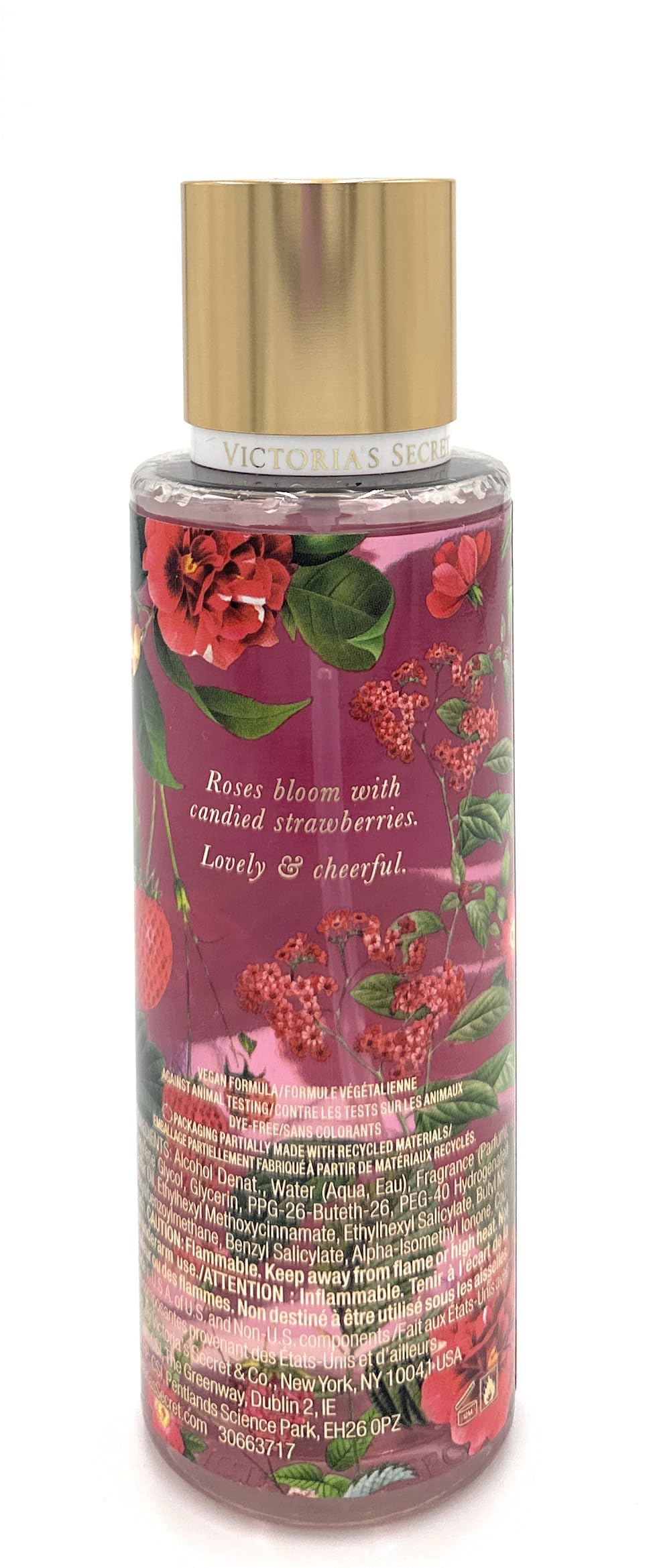 Victoria's Secret Fragrance Mist Charming Rose 8.4 Fl Oz