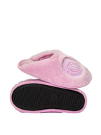 Victoria's Secret Luxe Plush Faux Fur Slippers Purple Small New
