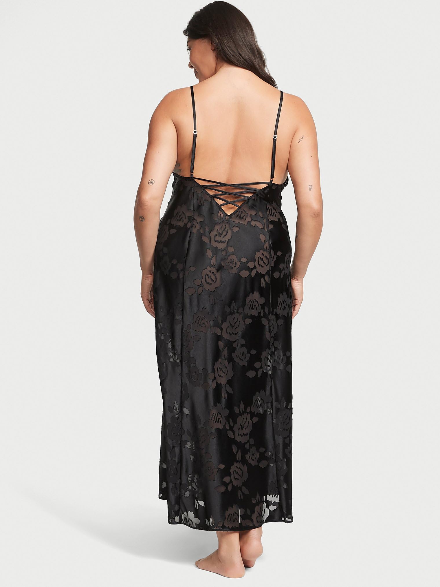 Victoria's Secret VS Archives Burnout Satin Slip, Women's Lingerie (XS-XL)