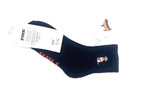 Victoria's Secret PINK 2-Pack Quarter Socks (White/Navy/Dogs)
