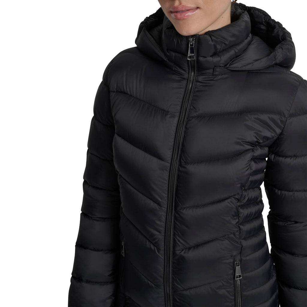 DKNY Women's Outerwear,Black,SMALL
