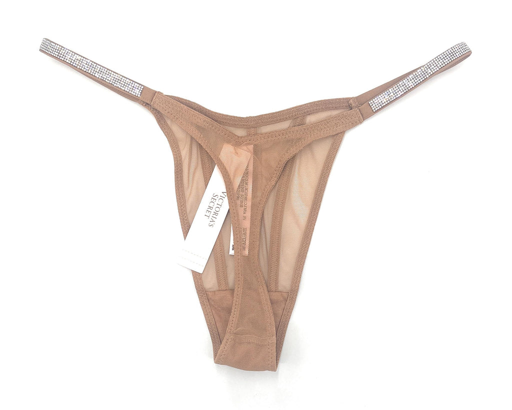 Victoria's Secret Very Sexy Shine Rhinestone Bling Thong Panty