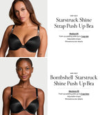 Victoria's Secret Fashion Show '24 Women's Starstruck Shine Strap Push-Up Bra, Delfin Grey, 32B