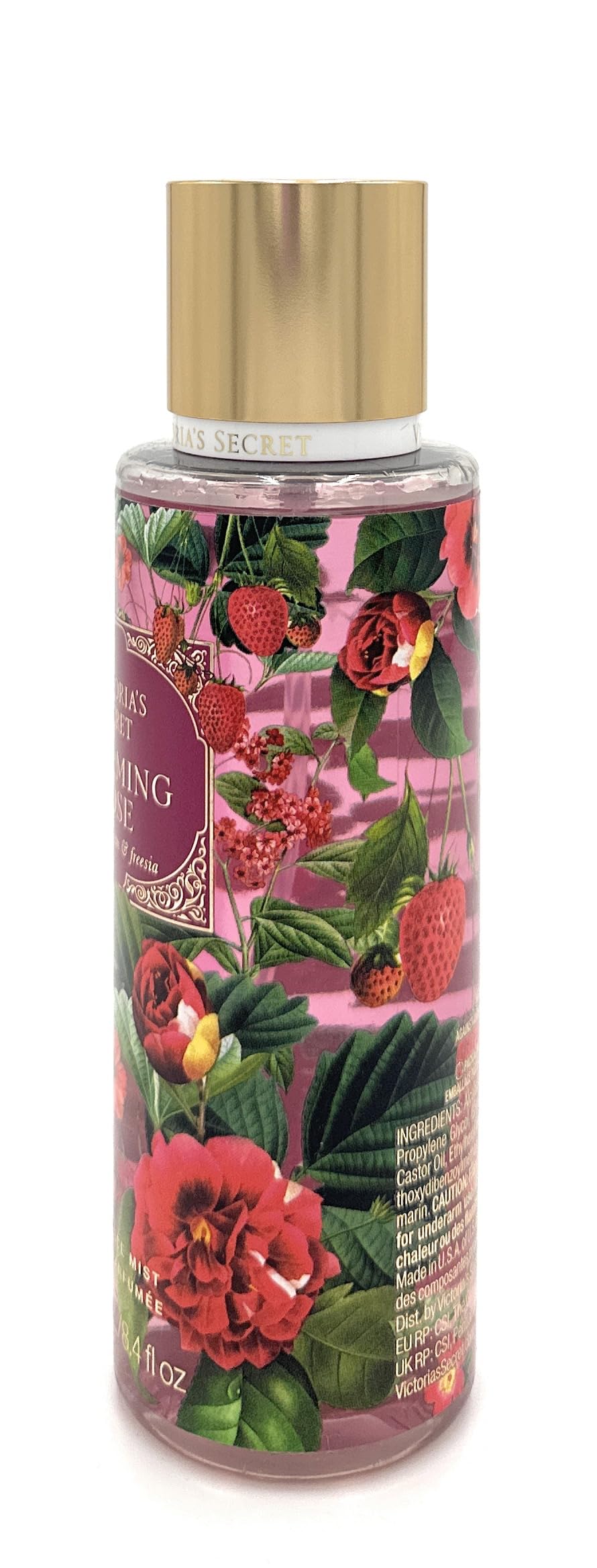 Victoria's Secret Fragrance Mist Charming Rose 8.4 Fl Oz