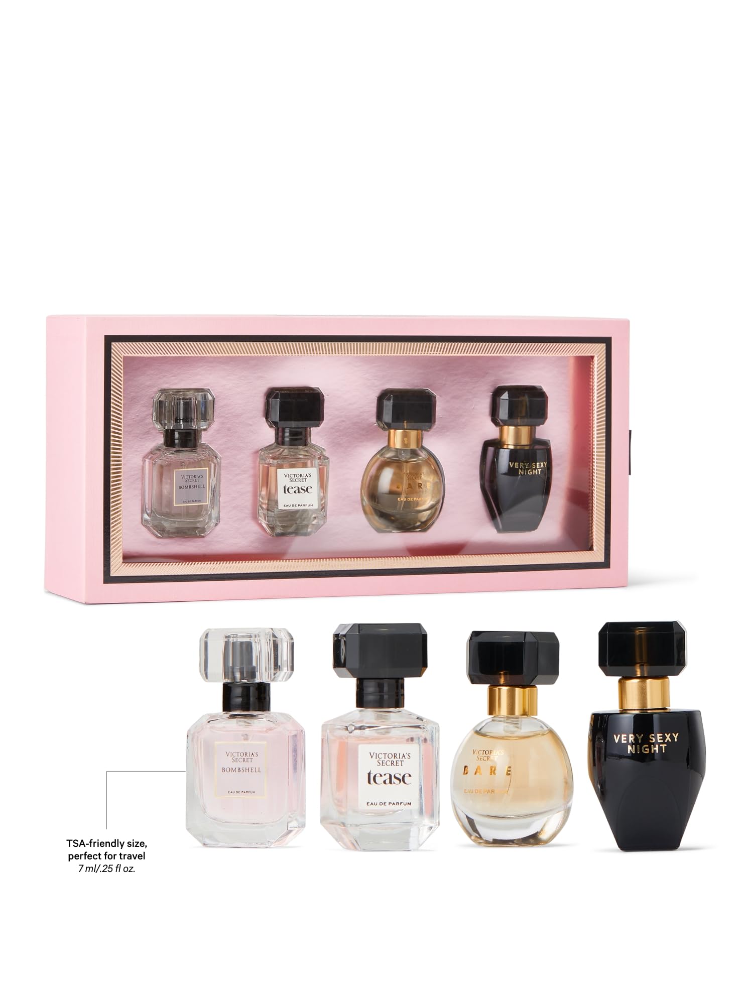 Victoria's Secret 4 Piece Fragrance Discovery Gift Set