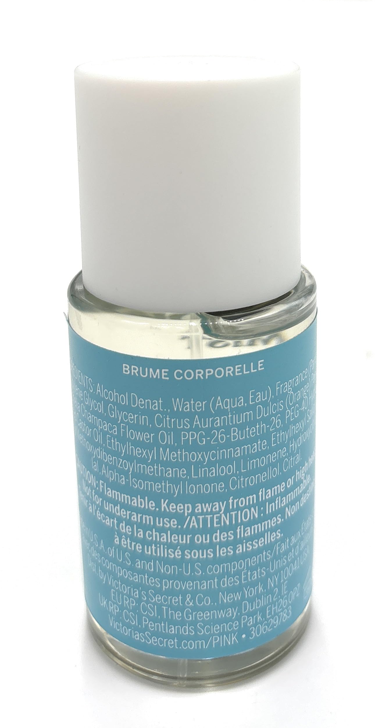 Victoria's Secret PINK Cool & Bright Body Mist Travel size 2.5 fl oz