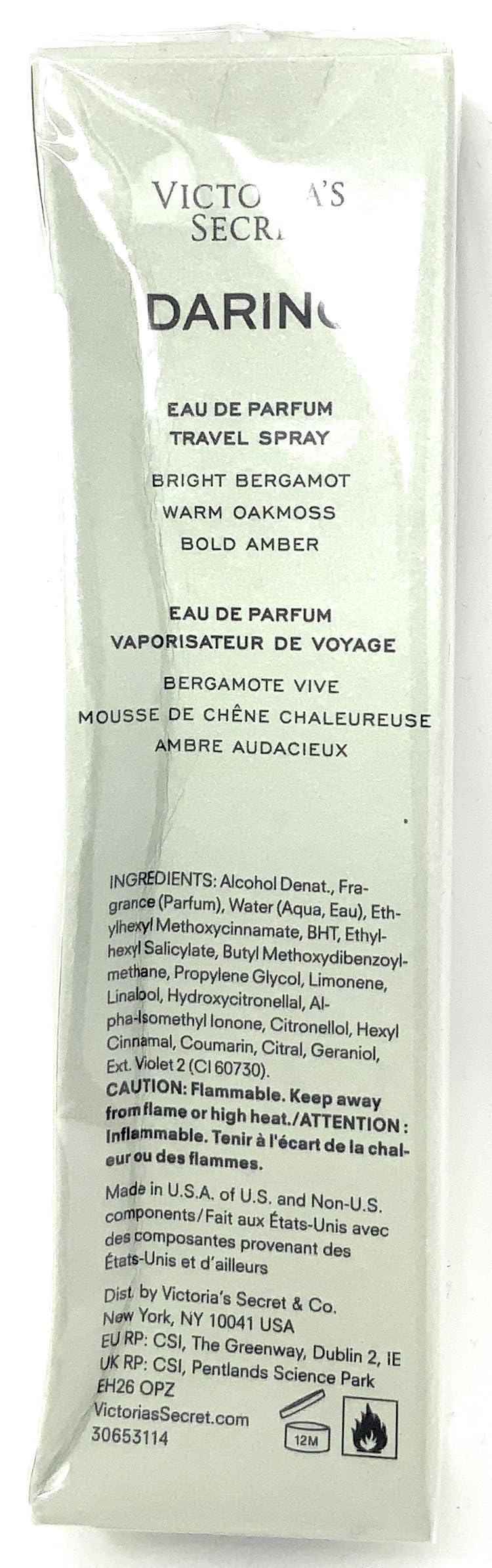 Victoria's Secret Daring .23 fl oz Eau De Parfum Travel Spray