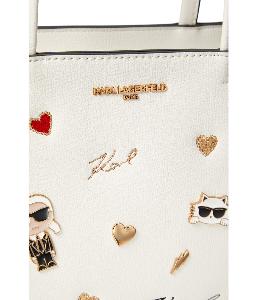 KARL LAGERFELD Women's Maybelle Choupette Satchel