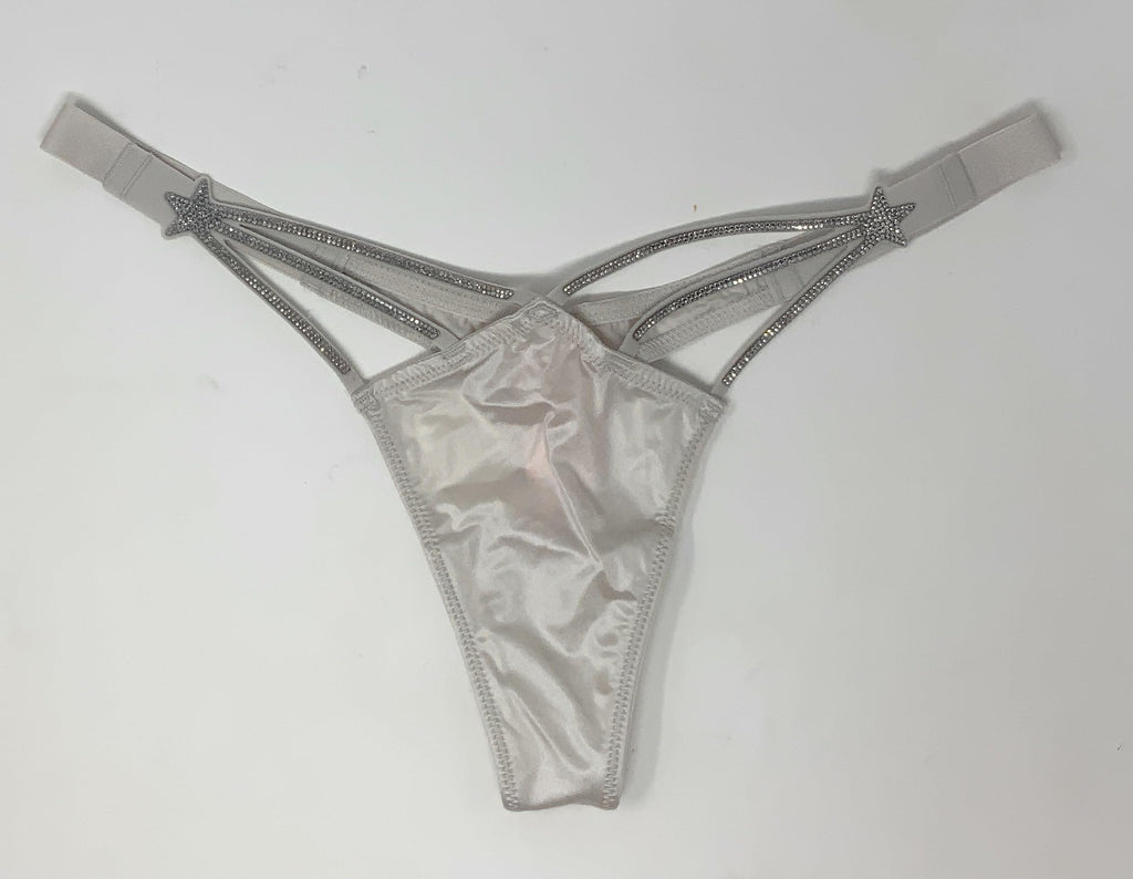 Victoria's Secret Very Sexy Shine Rhinestone Bling Thong Panty
