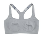 Victoria's Secret VSX Sky Maximum Support Seamless Narrow Band Sports Bra Grey X-Large