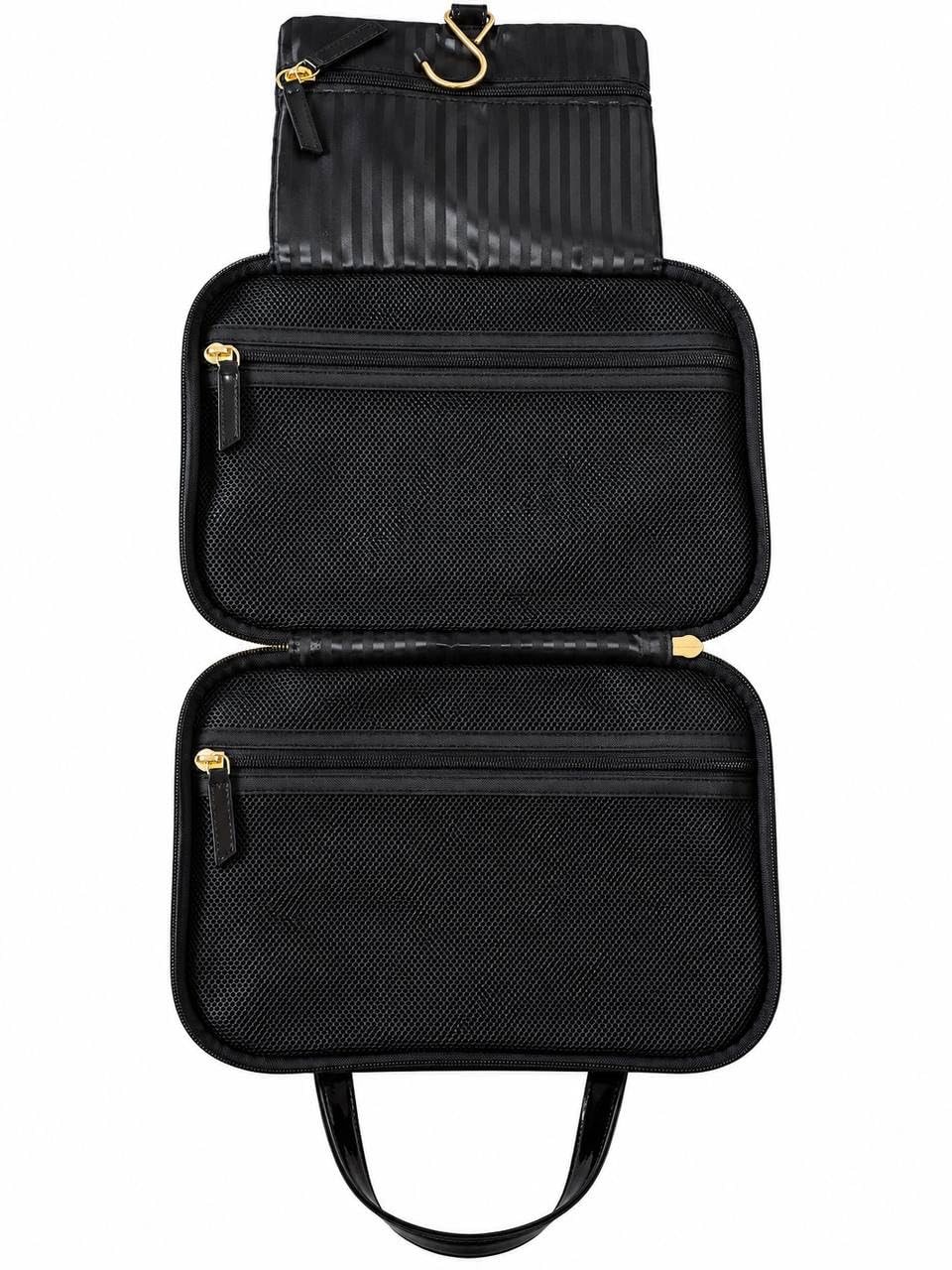 Victoria’s Secret Black Hanging Travel Cosmetic Case Organizer