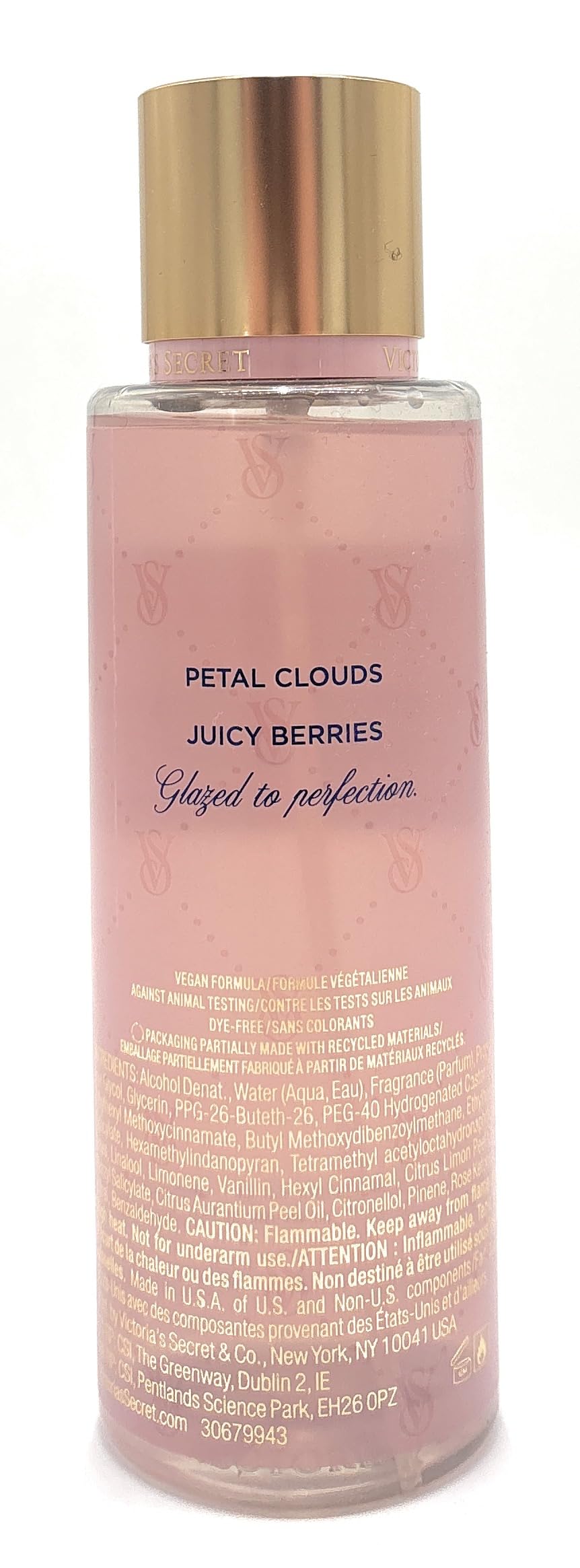 Victoria's Secret Glazed Petals & Berries Fragrance Mist 8.4 fl oz Limited Edition
