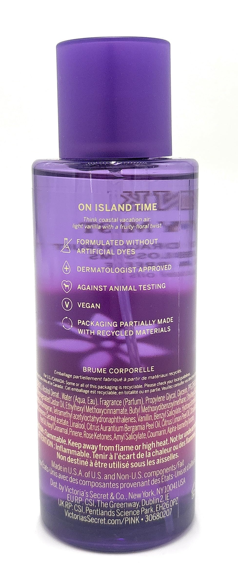 Victoria's Secret PINK Body Mist Aloha Vanilla 8.4 fl oz Limited Edition