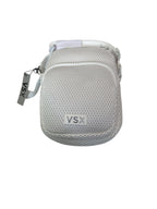 Victoria's Secret VSX Phone Sling Crossbody Bag White Lightweight Mesh Zip Pouch New