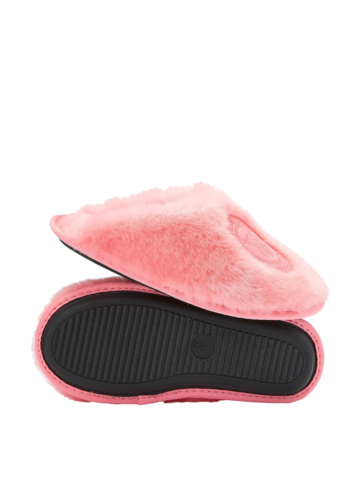 Victoria's Secret Closed Toe Faux Fur Slipper Color Pink New
