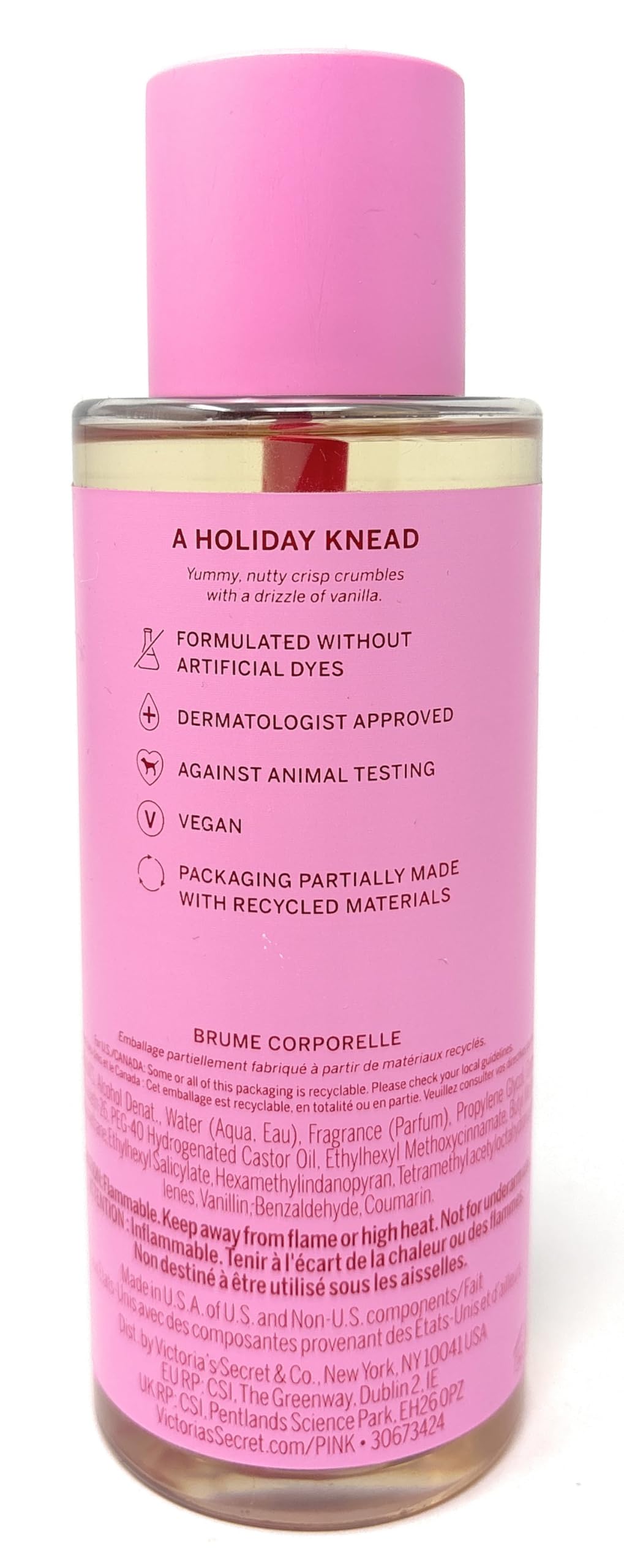 Victoria's Secret PINK Biscotti Delight Body Mist 8.4 fl oz Limited Edition