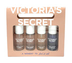 Victoria's Secret Best Of Hair & Body Mist, Set Include: Coconut Milk Rose, Vanilla Orchid Sandalwood, White Peach Mango, Blue Jasmine Water Lily 2.5 fl oz each