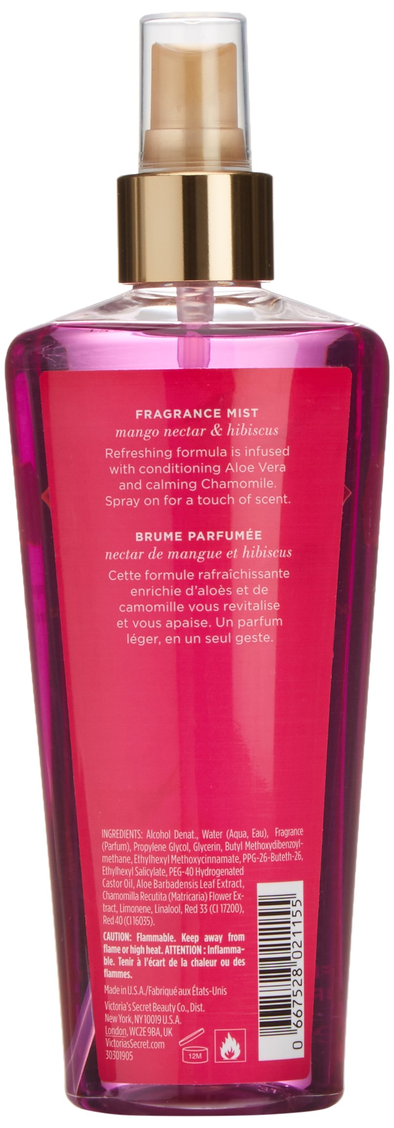 Victoria's Secret Mango Temptation Exhilarating Body Mist 8.4 Oz