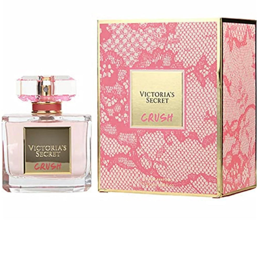 Victoria's Secret Crush Perfume For Women Eau De Parfum 3.4 Fl Oz - Fresh Scent with Pink Peppercorn, Treasure Peony, Ashok Flower