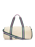 Victoria's Secret Pink Canvas Duffle Sports Bag Color Beige New