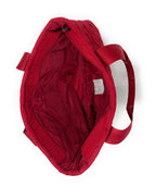 Victoria's Secret Red Quilted Puffer Tote Bag
