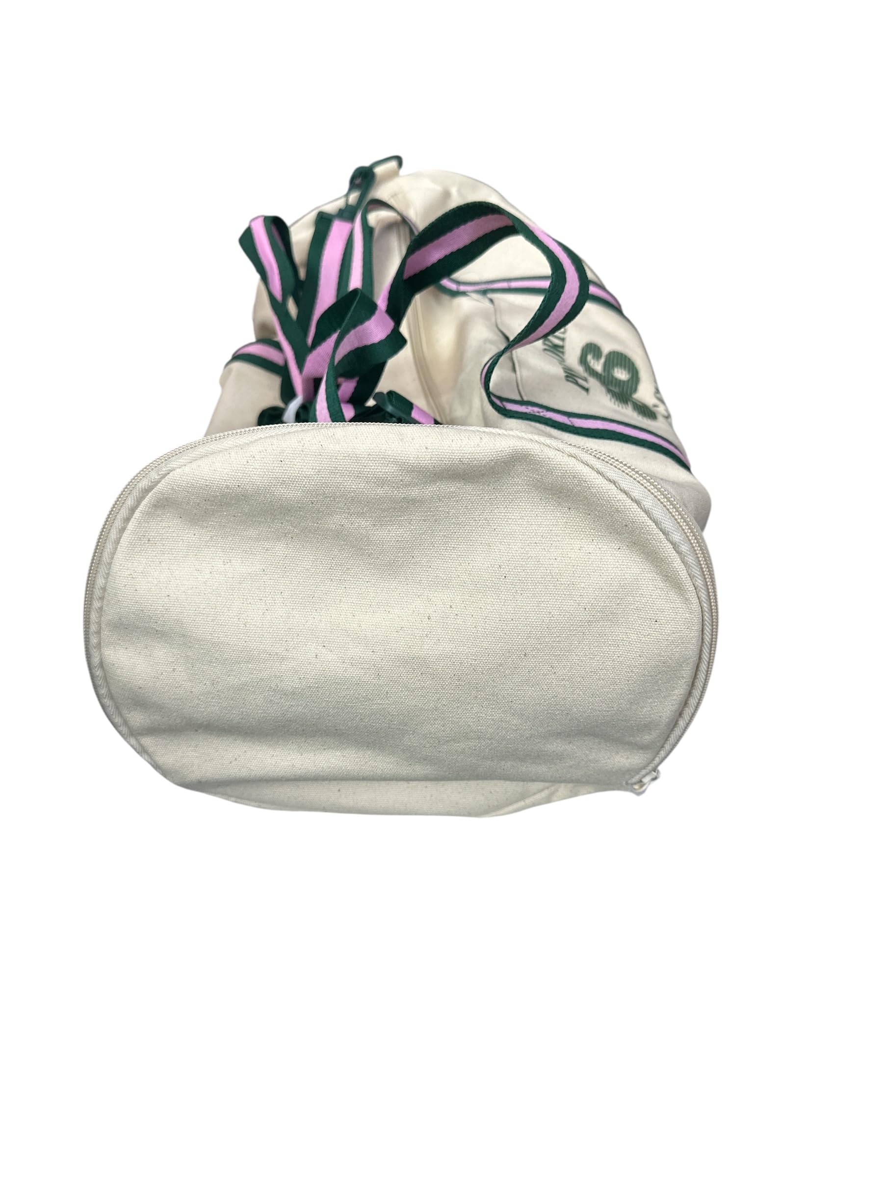 Victoria's Secret Pink Canvas Duffle Sports Bag Color Beige New