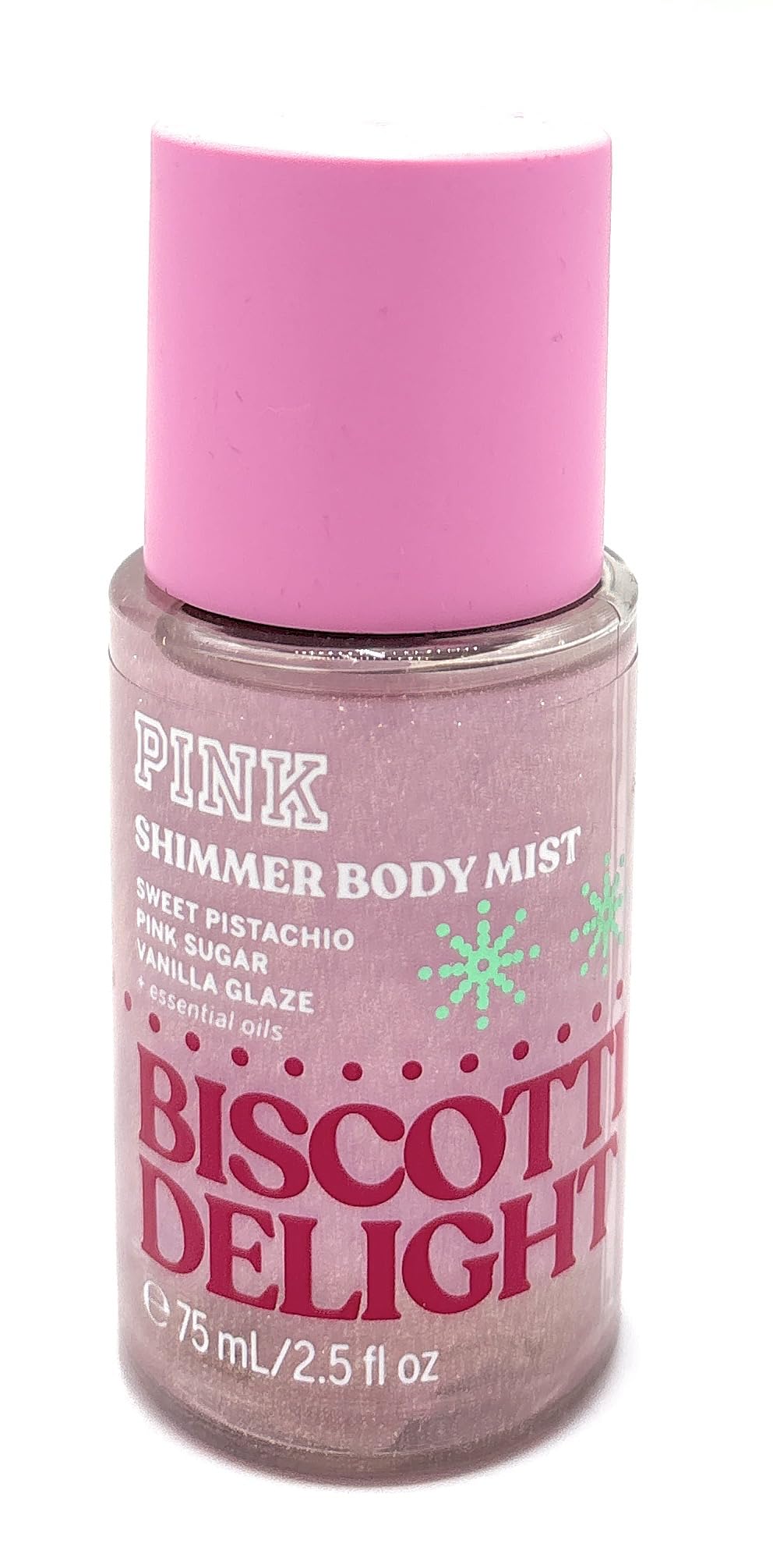 Victoria's Secret PINK Biscotti Delight Shimmer Body Mist 2.5 fl oz Limited Edition