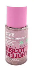 Victoria's Secret PINK Biscotti Delight Shimmer Body Mist 2.5 fl oz Limited Edition
