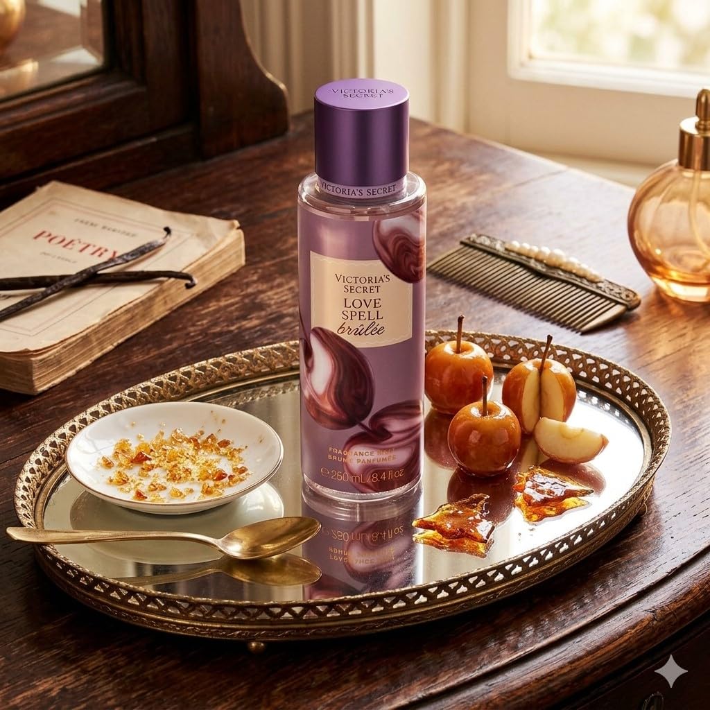 Victoria's Secret Love Spell Brulee Fragrance Mist 8.4 Fl Oz Spray