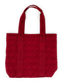 Victoria's Secret Red Quilted Puffer Tote Bag