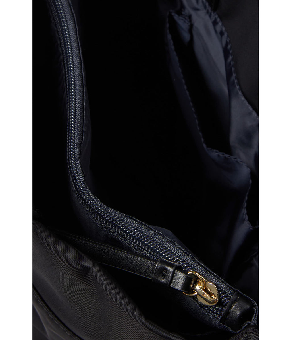 Tommy Hilfiger Nina II Tote Smooth Nylon Black One Size