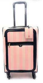 Victoria's Secret Carry-On Luggage Wheelie Suitcase, Blanket, Tote Bag
