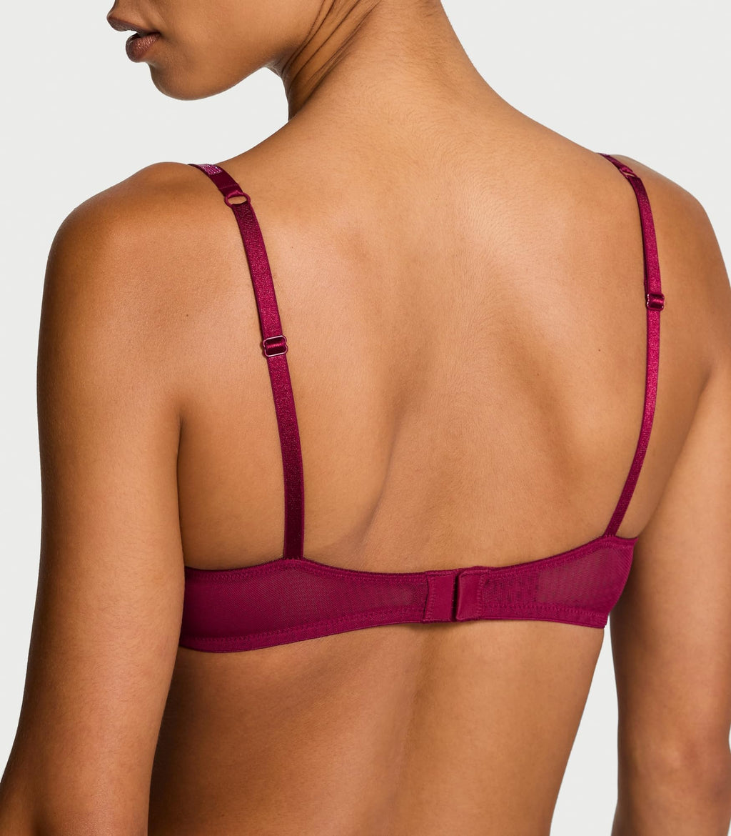 Victoria's Secret Fashion Show '24 Women's Sheer Shine Low-Cut Demi Bra (32B-38D)