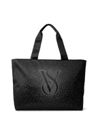 Victoria's Secret Rhinestone Shine Tote Bag Color Black New