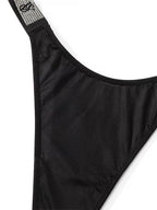 Victoria's Secret Shine Strap Very Sexy Lace Thong Panty Color Black New, Pink